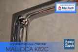 Vòi rửa chén nóng lạnh Malloca K82C / Đồng thau mạ chrome