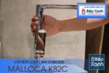 Vòi rửa chén nóng lạnh Malloca K82C / Đồng thau mạ chrome