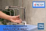 Vòi rửa chén nóng lạnh Malloca K82C / Đồng thau mạ chrome