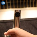 Vòi rửa chén nóng lạnh Malloca K110-SS / Inox 304, có dây rút