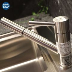 Vòi rửa chén nóng lạnh Malloca K110-SS / Inox 304, có dây rút ảnh 4