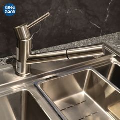 Vòi rửa chén nóng lạnh Malloca K110-SS / Inox 304, có dây rút ảnh 10