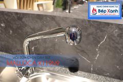 Vòi rửa chén nóng lạnh Malloca K119N9 / Đồng thau mạ chrome, có dây rút ảnh 6