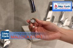 Vòi rửa chén nóng lạnh Malloca K119T1 / Đồng thau mạ chrome ảnh 3