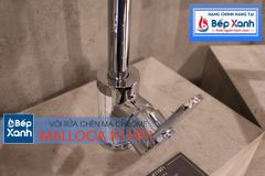 Vòi rửa chén nóng lạnh Malloca K119T1 / Đồng thau mạ chrome ảnh 4