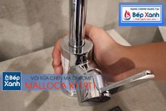 Vòi rửa chén nóng lạnh Malloca K119T1 / Đồng thau mạ chrome ảnh 8