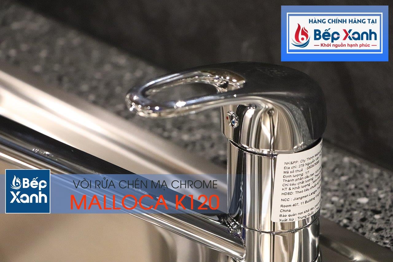 Vòi rửa chén nóng lạnh Malloca K120 / Đồng thau mạ chrome - K120 và K120N – nên chọn bản nào? Vòi rửa chén nóng lạnh Malloca K120 / Đồng thau mạ chrome - K120 và K120N – nên chọn bản nào?