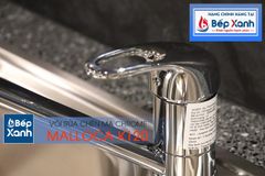 Vòi rửa chén nóng lạnh Malloca K120 / Đồng thau mạ chrome ảnh 5