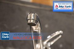 Vòi rửa chén nóng lạnh Malloca K120 / Đồng thau mạ chrome ảnh 8