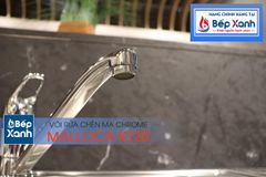 Vòi rửa chén nóng lạnh Malloca K120 / Đồng thau mạ chrome ảnh 9