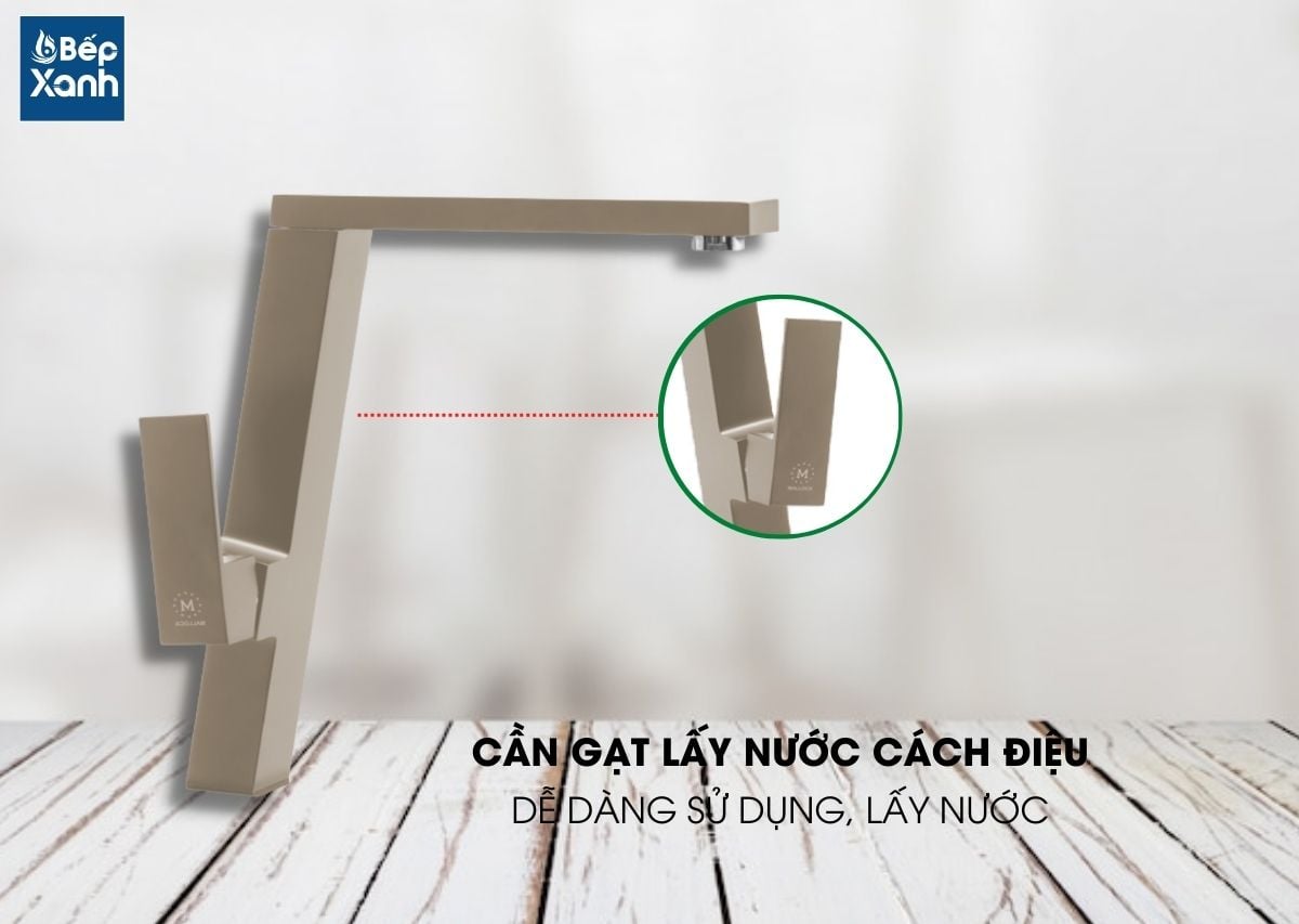 Vòi sơn giả đá màu đất Malloca K131BR - Bề mặt sáng bóng, dễ vệ sinh Vòi sơn giả đá màu đất Malloca K131BR - Bề mặt sáng bóng, dễ vệ sinh