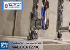 Vòi rửa chén nóng lạnh Malloca K290C / Đồng thau mạ chrome ảnh 4