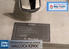 Vòi rửa chén nóng lạnh Malloca K290C / Đồng thau mạ chrome ảnh 5