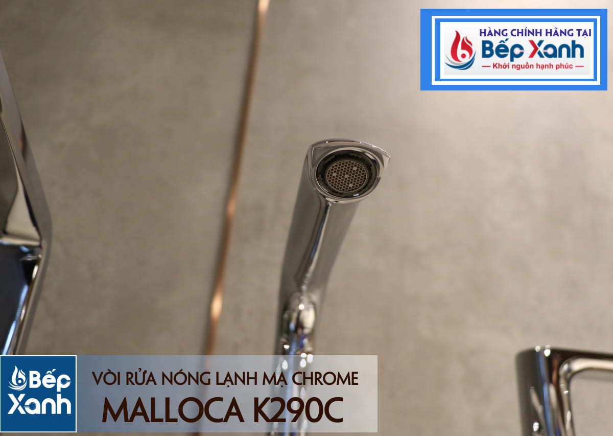 Vòi rửa chén nóng lạnh Malloca K290C / Đồng thau mạ chrome – ảnh 6