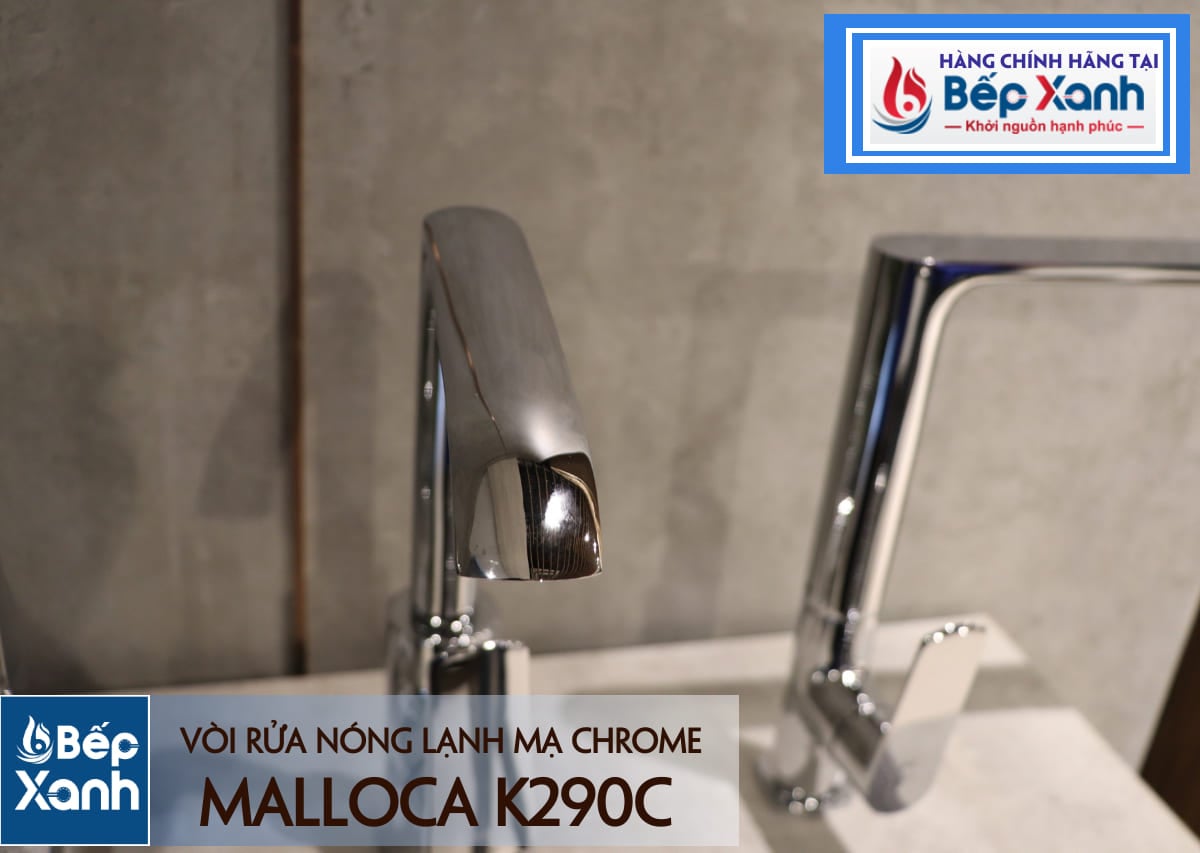 Vòi rửa chén nóng lạnh Malloca K290C / Đồng thau mạ chrome – ảnh 8