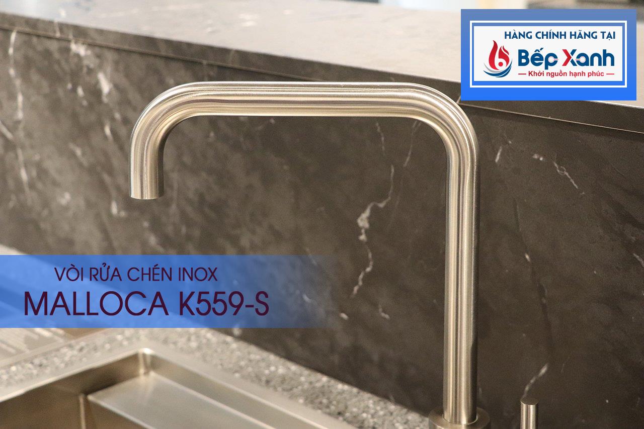 Vòi rửa chén nóng lạnh Malloca K559-S / Inox 304 – ảnh 7
