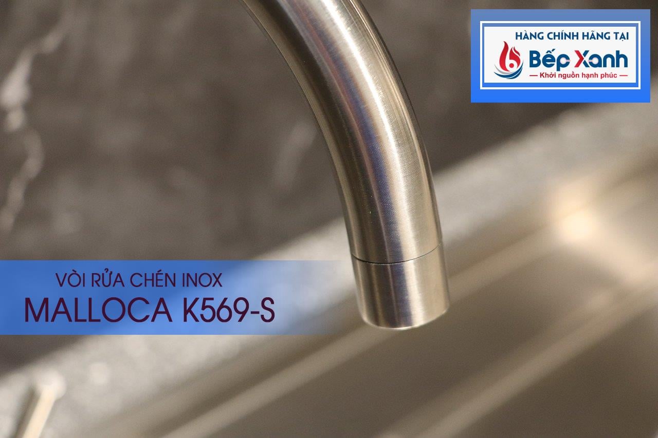 Vòi rửa chén nóng lạnh Malloca K569-S / Inox 304 - Inox 304 – nền tảng độ bền của K569-S Vòi rửa chén nóng lạnh Malloca K569-S / Inox 304 - Inox 304 – nền tảng độ bền của K569-S