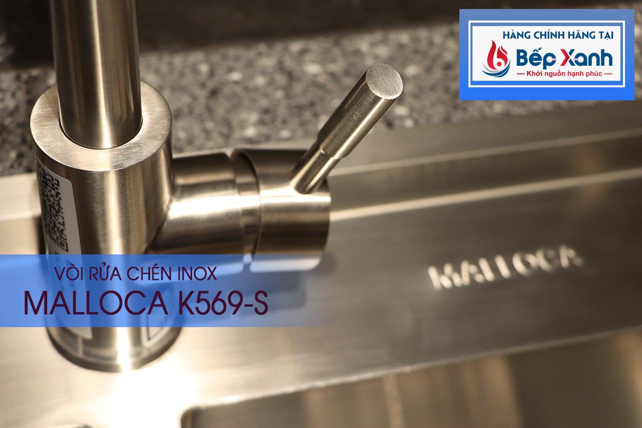 Vòi rửa chén nóng lạnh Malloca K569-S / Inox 304 - K569-S và các phiên bản cùng dòng Vòi rửa chén nóng lạnh Malloca K569-S / Inox 304 - K569-S và các phiên bản cùng dòng