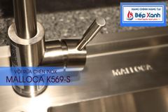 Vòi rửa chén nóng lạnh Malloca K569-S / Inox 304 ảnh 5