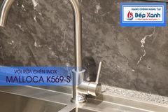 Vòi rửa chén nóng lạnh Malloca K569-S / Inox 304 ảnh 10