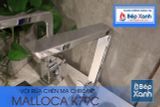 Vòi rửa chén nóng lạnh Malloca K79C / Đồng thau mạ chrome