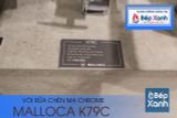 Vòi rửa chén nóng lạnh Malloca K79C / Đồng thau mạ chrome