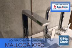 Vòi rửa chén nóng lạnh Malloca K79C / Đồng thau mạ chrome ảnh 4