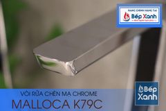 Vòi rửa chén nóng lạnh Malloca K79C / Đồng thau mạ chrome ảnh 7