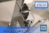 Vòi rửa chén nóng lạnh Malloca K79C / Đồng thau mạ chrome