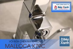 Vòi rửa chén nóng lạnh Malloca K79C / Đồng thau mạ chrome ảnh 8