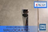 Vòi rửa chén nóng lạnh Malloca K79C / Đồng thau mạ chrome