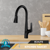  Vòi rửa chén nóng lạnh dây rút Pull-out Ecalite EF-K572B 