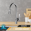  Vòi rửa chén nóng lạnh dây rút Pull-out Ecalite EF-K572C 