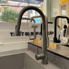 Vòi rửa chén nóng lạnh Pull-down Ecalite EF-K149G ảnh 3