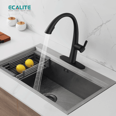 Vòi rửa chén nóng lạnh S-curve Ecalite EF-K114B ảnh 2