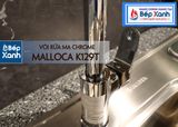 Vòi rửa chén nóng lạnh Malloca K129T / Đồng thau mạ chrome