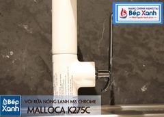 Vòi rửa chén nóng lạnh Malloca K275C / Đồng thau mạ chrome ảnh 6