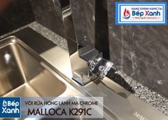 Vòi rửa chén nóng lạnh Malloca K291C / Đồng thau mạ chrome ảnh 4
