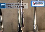 Vòi rửa chén nóng lạnh Malloca K94C / Đồng thau mạ chrome, có dây rút