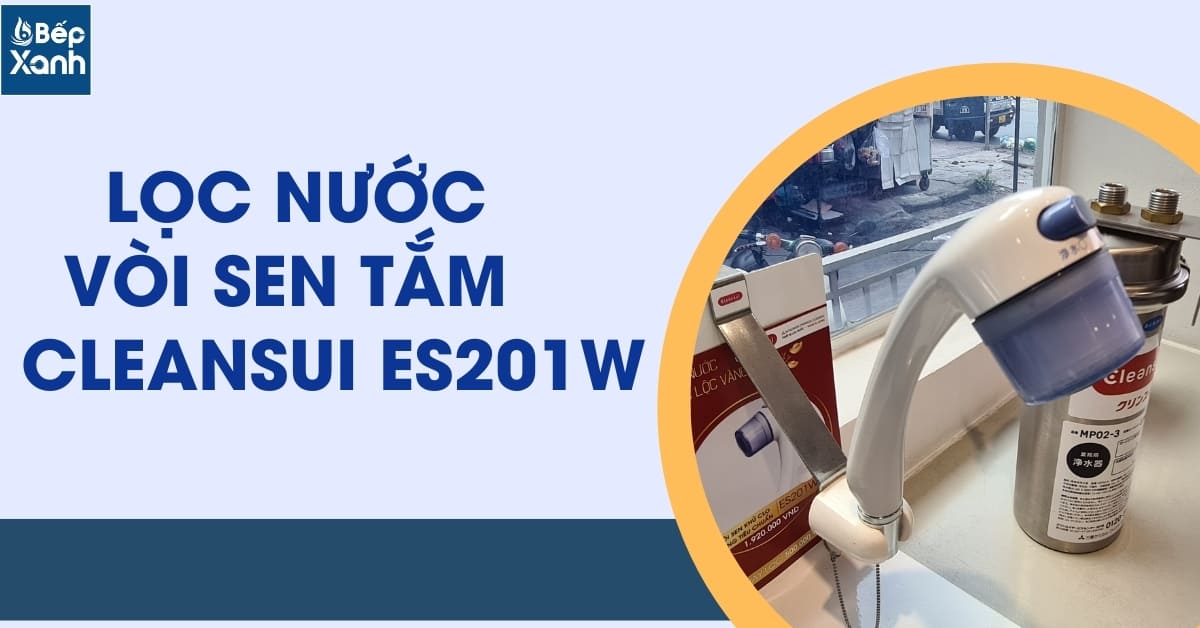 Lọc nước vòi sen tắm Cleansui ES201W – ảnh 6