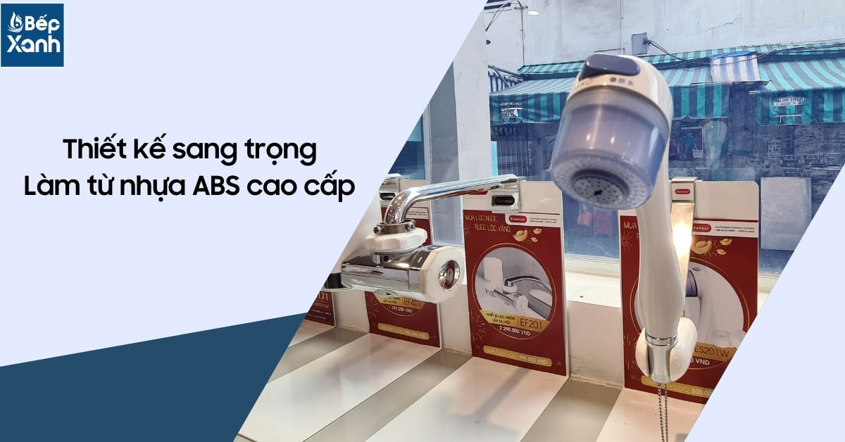 Lọc nước vòi sen tắm Cleansui ES201W – ảnh 4
