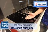 Bếp hồng ngoại 2 vùng nấu Malloca MDR 302 / Nhậ khẩu Tây Ban Nha, kiểu Domino, kính Schott Ceran