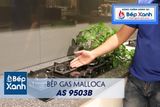 Bếp gas âm 3 vùng nấu Malloca AS 9503B/ Màu đen