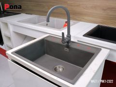 Chậu Rửa Chén 1 Hố Bằng Đá Granite Pona WAZ1 ảnh 2