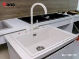  Chậu Rửa Chén 1 Hố Bằng Đá Granite Pona WAZ2 