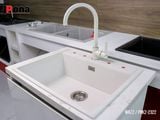  Chậu Rửa Chén 1 Hố Bằng Đá Granite Pona WAZ2 