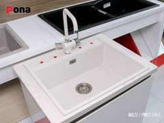 Chậu Rửa Chén 1 Hố Bằng Đá Granite Pona WAZ2 ảnh 5