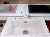  Chậu Rửa Chén 1 Hố Bằng Đá Granite Pona WAZ2 