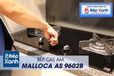 Bếp gas âm 2 vùng nấu Malloca AS 9602B/ Màu đen