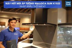 Máy hút mùi áp tường Malloca Slim K1522 - Nhập khẩu Châu Âu ảnh 10
